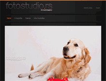 Tablet Screenshot of fotostudio.rs